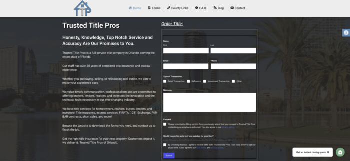 TRUSTED TITLE PROS ORLANDO
